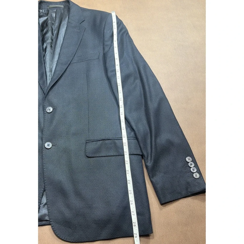 GIANNI VERSACE Collection Sport Coat Blazer Men 40R US / 50 EU Bamboo Patterned
